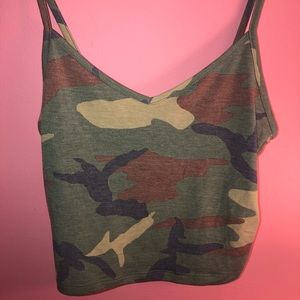 Camo tank top from Forever 21